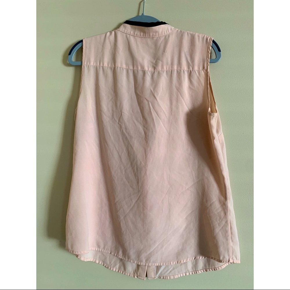 Calvin Klein Sleeveless Ruffle Top - Picture 2 of 3